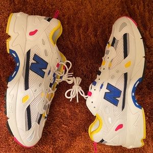 New Balance 827 retro dad shoes.